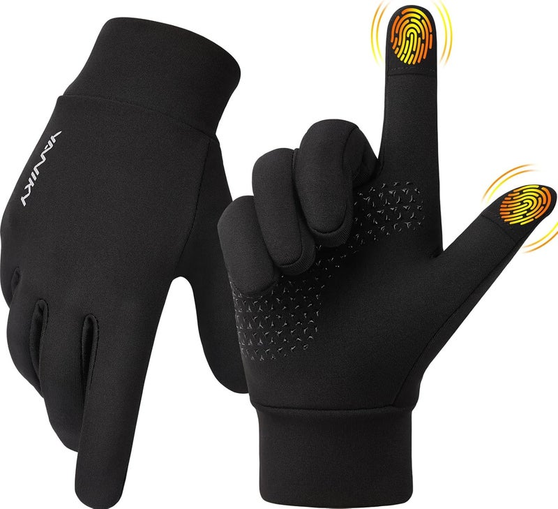 YANIKY Winter Gloves for Men Women: Windproof, Lightweight, Anti-Slip, Touch Screen, Sports Gloves for Running, Cycling, Driving, Hiking - Image 1